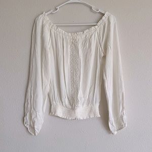 NWOT Aeropostale Long Sleeve Off Shoulder Blouse